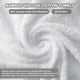 thumbnail image 3 of Juego de toallas de baño Aibaser Natural Ultra Absorbentes de 6 piezas, color blanco, 3 of 6