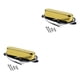 thumbnail image 4 of Toystoory Recogida de guitarra eléctrica Instrumento de cuerda de recogida de bobina simple profesional Oro 2Conjunto, 4 of 6