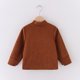 thumbnail image 2 of Gibobby Chamarra de invierno para niños y niñasAbrigo de invierno para niños y niñas, chaqueta a de viento, ropa de abrigo cálida para niños con bolsillo(Marrón, 5-6 Años), 2 of 5