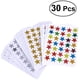 thumbnail image 1 of Juego de 30 hojas de pegatinas de estrella, pegatinas autoadhesivas para niños, estrellas para decoración de tarjetas para álbum de recortes DIY, regalo, 1 of 8