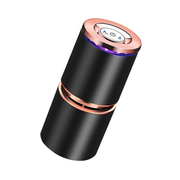 Car Air Purifier Portable Room Car purifier Mini USB Quiet for Smoke Pollen Odors Black