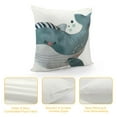 thumbnail image 4 of Seat Belt Cover Pillow for Kids，Cute Whales Car Seatbelt Cushion Shoulder Neck Support Protector Pad Seat Strap Pillows Kids Seat Belt Cushion for All Cars Seat Belts, 4 of 5
