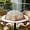Red, variant on AUNVITO Round Foldable Food Cover Lid Tent, Breathable Mesh Screen for Dining Table Kitchen Outdoor Picnic Insect Protection, 1pc