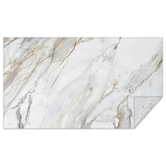 Grey Marble Tablecloth,Oil Proof Spill Proof Polyester Table Cover for Rectangle Tables,Durable Table Clothes Thick Tablecloths for Birthday Picnic Wedding Tea Party Decorations