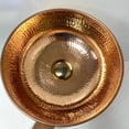 thumbnail image 3 of Nickel ALFIQ Copper Push-Up Drain Solid Copper Push Button Design, 3 of 3