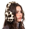 thumbnail image 6 of CYSFASHION Ear Muffs for Woman Plush Cold Weather Faux Fur Christmas Gifts for Grandkids Women Winter Fashion Cover Warmer Men Earmuffs Beige, 6 of 8