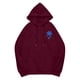 thumbnail image 5 of Sudadera con capucha rosa Gotyou Palm Puff para mujer gráfica unisex Vino XXL, 5 of 6