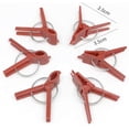 thumbnail image 2 of Plant Clips Sturdy Clips Plant Clips Climbing Aid for Plants, Clips for Climbing Plants Attachment, 100 Pieces(B), 2 of 5