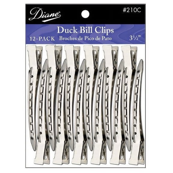 Diane Duck Bill Clip, 12 Count (Pack of 12) Body Care/Beauty Care/Bodycare / BeautyCare