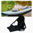 thumbnail image 3 of Asiento de Kayak Sunnimix Silla de Piso Duradera Con Respaldo Negro, 3 of 8