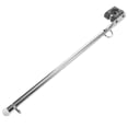 thumbnail image 4 of IDEANATEGRATE Marine Flag Poles 1Pack Boats Flag Pole Silver Cylindrical 15.2x2x0.8in, 4 of 7