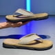 thumbnail image 5 of Chanclas para Hombre Cómodas Sandalias de Playa de Verano Antideslizantes para Interiores y Exteriores, 5 of 9