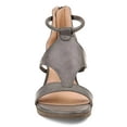 thumbnail image 3 of Women Low Heel Wegde Sandals Summer Beach Open Toe Shoes, 3 of 5