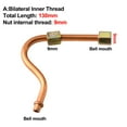 thumbnail image 1 of Air Compressor Maintenance Air Compressor Pump Pipe Durability And Longevity Easy Replacement For Various Air Compressors, 1 of 8