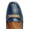 thumbnail image 4 of Victoria K Women’s Greek Key Buckle Wedge Slip-On Moccasins, 4 of 7