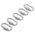 thumbnail image 1 of Quick Link,5PCS Quick Link Stainless Shape Locking Carbiner Stainless Steel Quick Link World-Class Design, 1 of 8