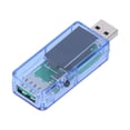 thumbnail image 1 of Probador USB Pantalla LCD digital Probadores de cargador USB Detector voltímetro para AndroidTransparente Azul, 1 of 8