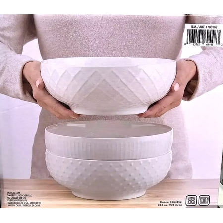 Trudeau Serving Bowls, 3-piece ‼️missing 2‼️