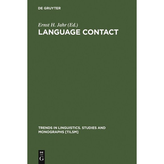 Trends in Linguistics. Studies and Monog Language Contact, Book 60, (Hardcover)