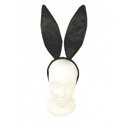Kayso LL021 Black Satin Bunny Ears