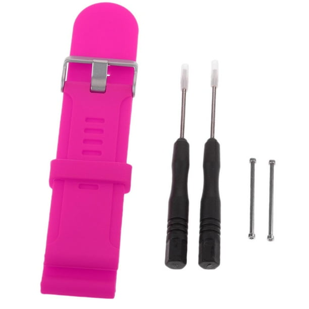 de Reloj Inteligente, Correa de Repuesto de Goma de Silicona con Hebilla de Metal para , Fenix 2, Fenix 3/3
