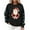 01-Black, variant on Atogsazn Women's Santa Christmas Sweatshirt Oversized Fleece Long Sleeve Pullover Sweater Fall Clothing Tops 01-White L Fashion