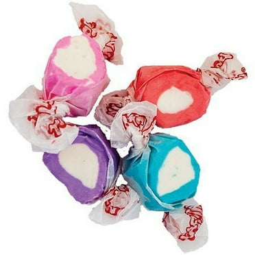 5 Lb. Berries And Cream (Assorted Pink, Lavender, Blue, Orange) Salt Water Taffy - Gourmet Taffy By Taffy Town