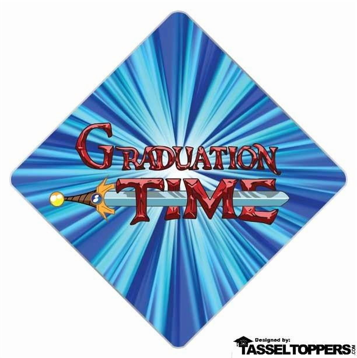 Graduation Time Grad Cap Tassel Topper