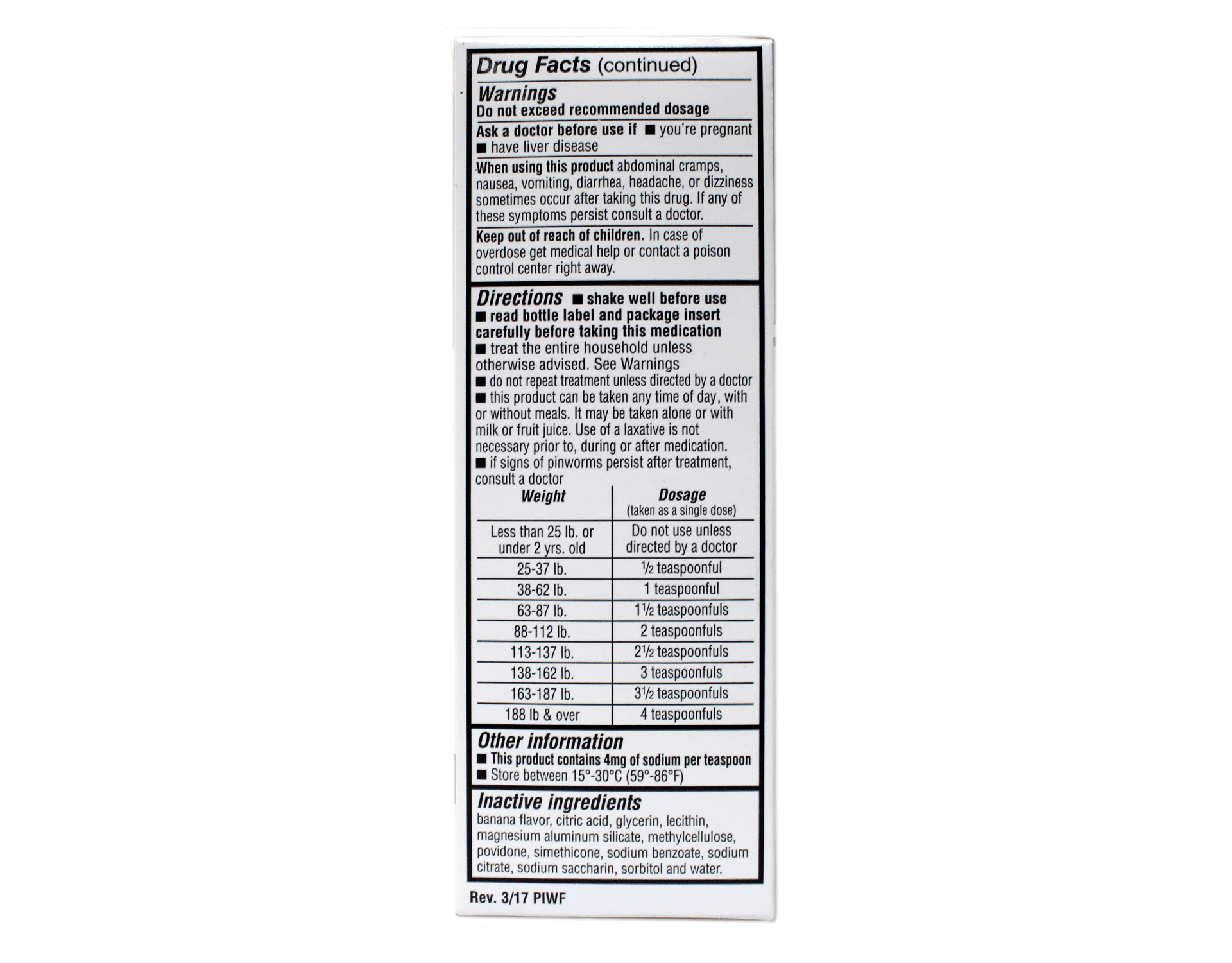 Reese's Pinworm Medicine, 2 oz