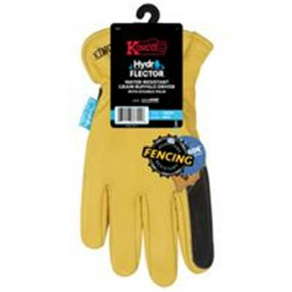 Kinco International 8634685 Work Buffalo Leather Gloves - Large