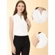 thumbnail image 2 of Blusa Básica Sin Mangas Con Cuello En V Para Oficina De Trabajo Para Mujer Blanco S, 2 of 5