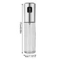 thumbnail image 3 of 1 Pc 6.69"x1.57" Oil Sprayer for Cooking, Olive Oil Sprayer Mister, Oil Spray Bottle for Kitchen, Portable Kitchen Gadget for Air Fryer, Baking, Salad, Grilling, Roasting, Olive Oil Dispenser, Silver, 3 of 9