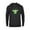 Black, variant on The Mandalorian The Child St. Patrick's Day - Pullover Hoodie for Adults - Customized-Black
