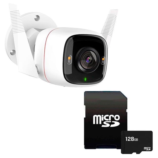Camara Vigilancia Wifi TP-LINK TAPO C320WS exterior 2K hasta 8 dias de respaldo en grabación blanco