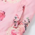 thumbnail image 6 of GYRATEDREAM Kids Toddler Girls Cartoon Spring Fall Outerwear Windbreaker Zipper Hooded Lightweight Jackets Coat, 6 of 9