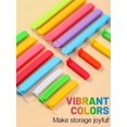 thumbnail image 3 of 38 PCS Colorful Chip Clips - 4 Sizes Good Sealing Bag Clips for Food Snack Storage, Keeps Coffee, Bread, Cookies Fresh (6.3", 5", 3.5", 2.3")​, 3 of 6