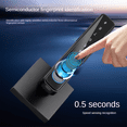 thumbnail image 2 of Fingerprint Door Handle, Keyless Handle with 4 Ways to Unlock, for Home Room Bedroom Office Storage, 2 of 5