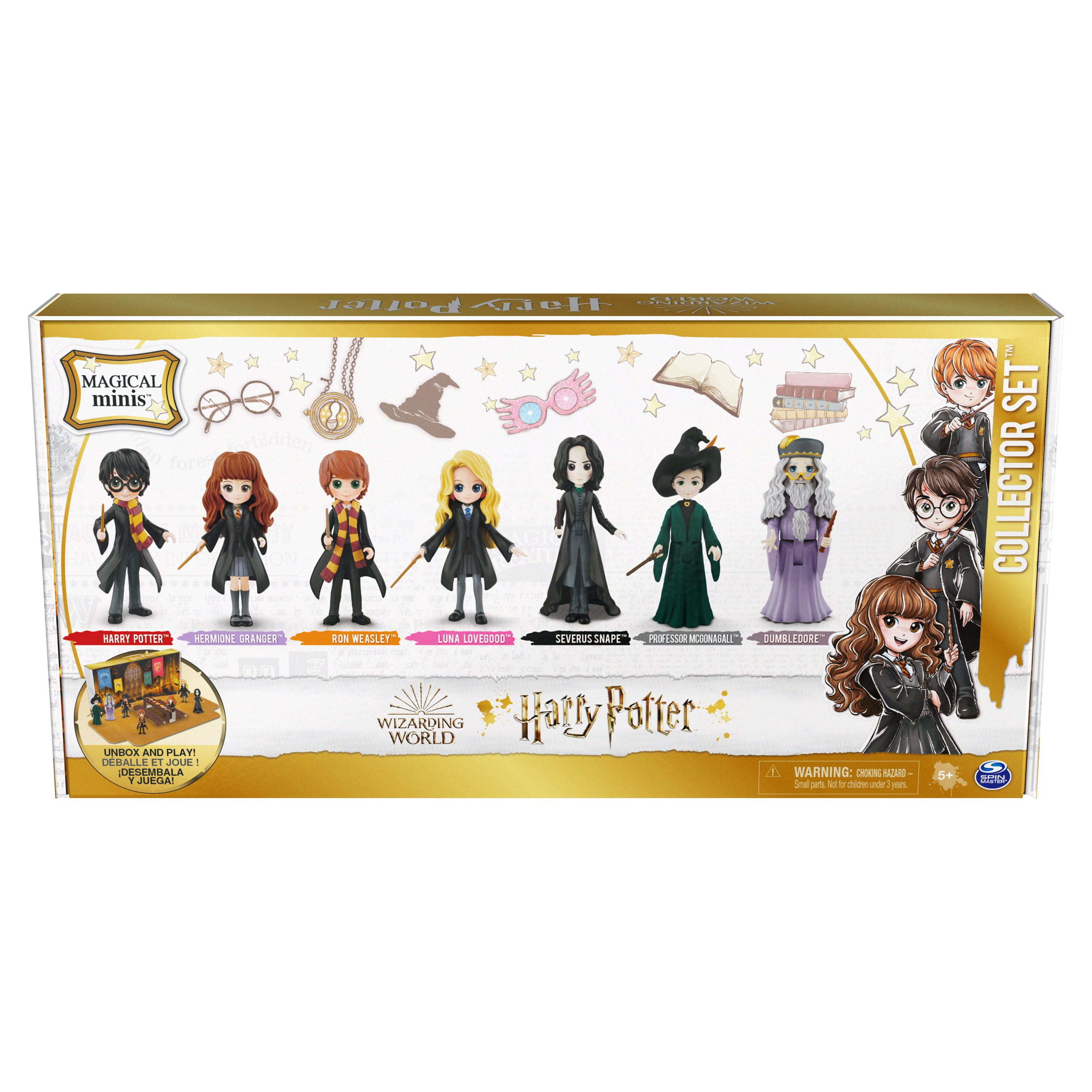 Wizarding World Harry Potter, Magical Minis Collector Set with 7