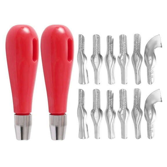 Linoleum Cutter Set, 2 Sets Craft Cutters with 6 Assorted Blades for Cutting and Crafting, Carvings, DIY