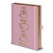 Pusheen Eat Sleep Eat Repeat A5 Notebook