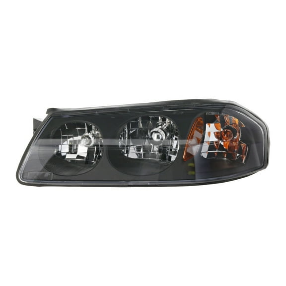 CarLights360: For Chevy Impala Headlight Assembly 2000 01 02 03 2004 Driver Side w/ Bulbs DOT Certified Replacement For GM2502201
