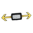 thumbnail image 4 of Intermitentes para casco de bicicleta, luces traseras recargables, luz de advertencia USB, luz trasera para casco Negro, 4 of 9
