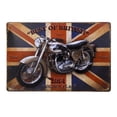 thumbnail image 1 of Placa de cartel de chapa Zulema 11.8x7.87x0.08' metal, 1 of 5