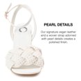 thumbnail image 5 of Journee Collection Womens Dua Tru Comfort Foam Pearl Accents Block Heel Sandals, 5 of 6