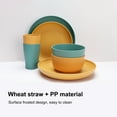 thumbnail image 6 of Blingpainting Wheat Straw Dinnerware Set - Durable, Non-Toxic, Sustainable, Eco-Friendly,Stain-Resistant & Dishwasher Safe, 6 of 6