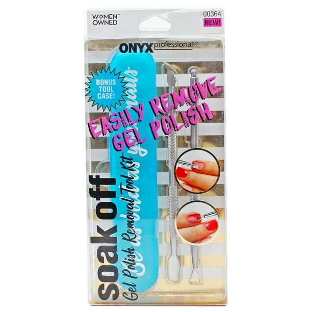 Onyx Professional Soak Off Gel Polish Removal Tool Kit with Storage