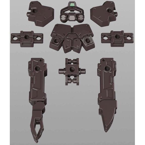 Bandai 2518741 1/144 30MM #16 RABIOT Base Attack Option Armor (Dark Brown) "30 Minute Missions"