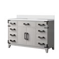 thumbnail image 6 of Harbor 48 in W x 22 in D White Oak Single Bath Vanity and White Quartz Top, 6 of 6