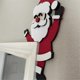 thumbnail image 1 of Christmas Door Top Decoration, Window Wall Santa Claus, 1 of 5