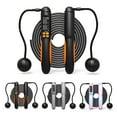 thumbnail image 3 of 2-in-1 Weighted Jump Rope with Counter,Cordless Jumps Ropes,Smart Weighted Jump Rope, Adjustable Digital Counting Jumps Ropes with Timer/Calories/LCD Display,Ta ngle-Free Design for Beginners, 3 of 9